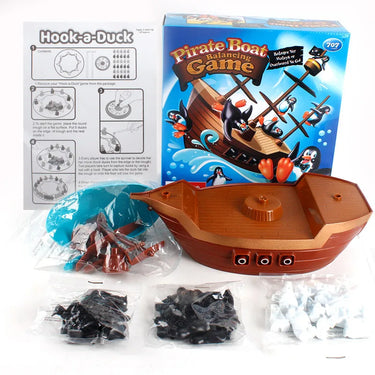 Balanza de Barco Pirata | Comodidad y Emoción - Diversión de Juego de Mesa